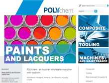 Tablet Screenshot of polychem-group.com